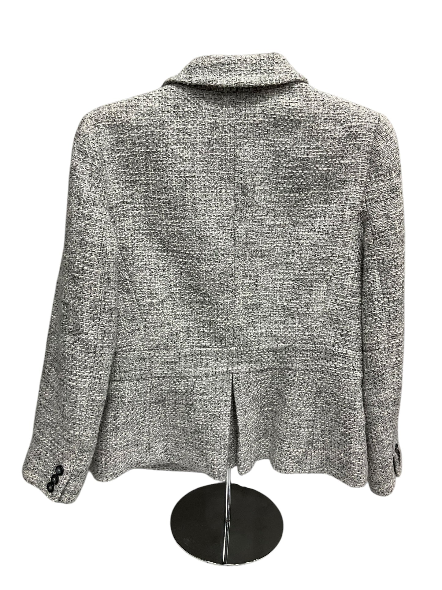 Blazer By Talbots In Silver, Size: 10