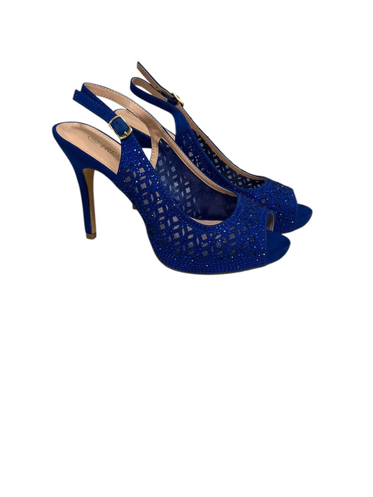 Shoes Heels Stiletto By Clothes Mentor In Blue, Size: 9