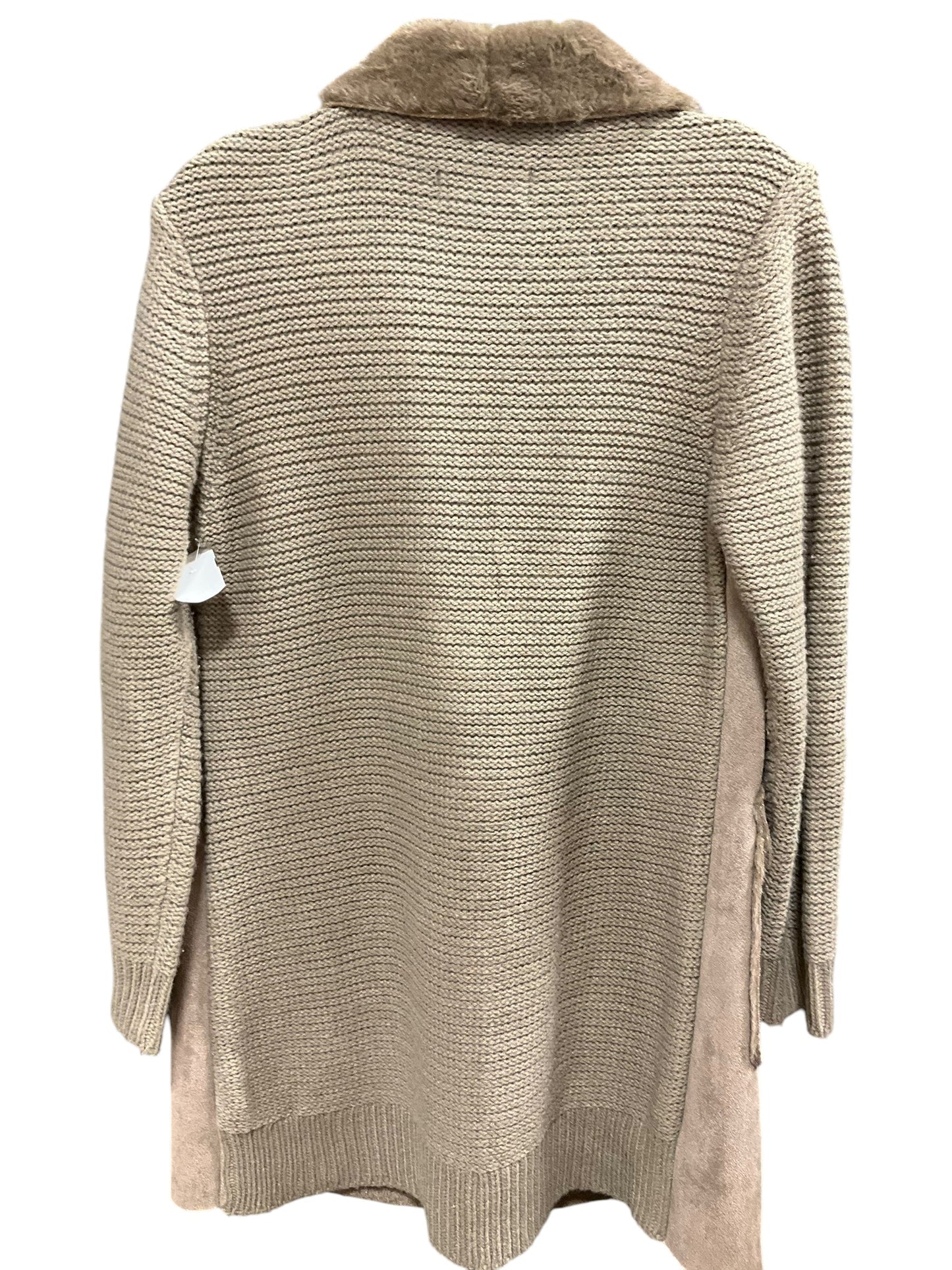 Sweater Cardigan By Anthropologie In Brown, Size: M