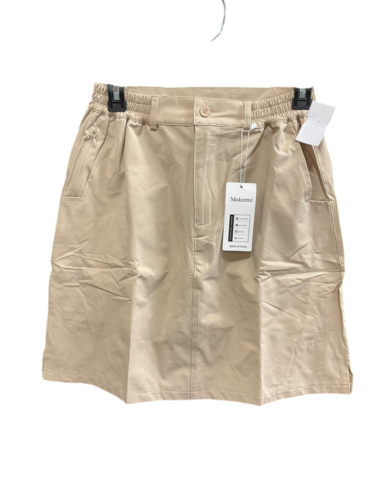 Skort By Clothes Mentor In Tan, Size: Xs