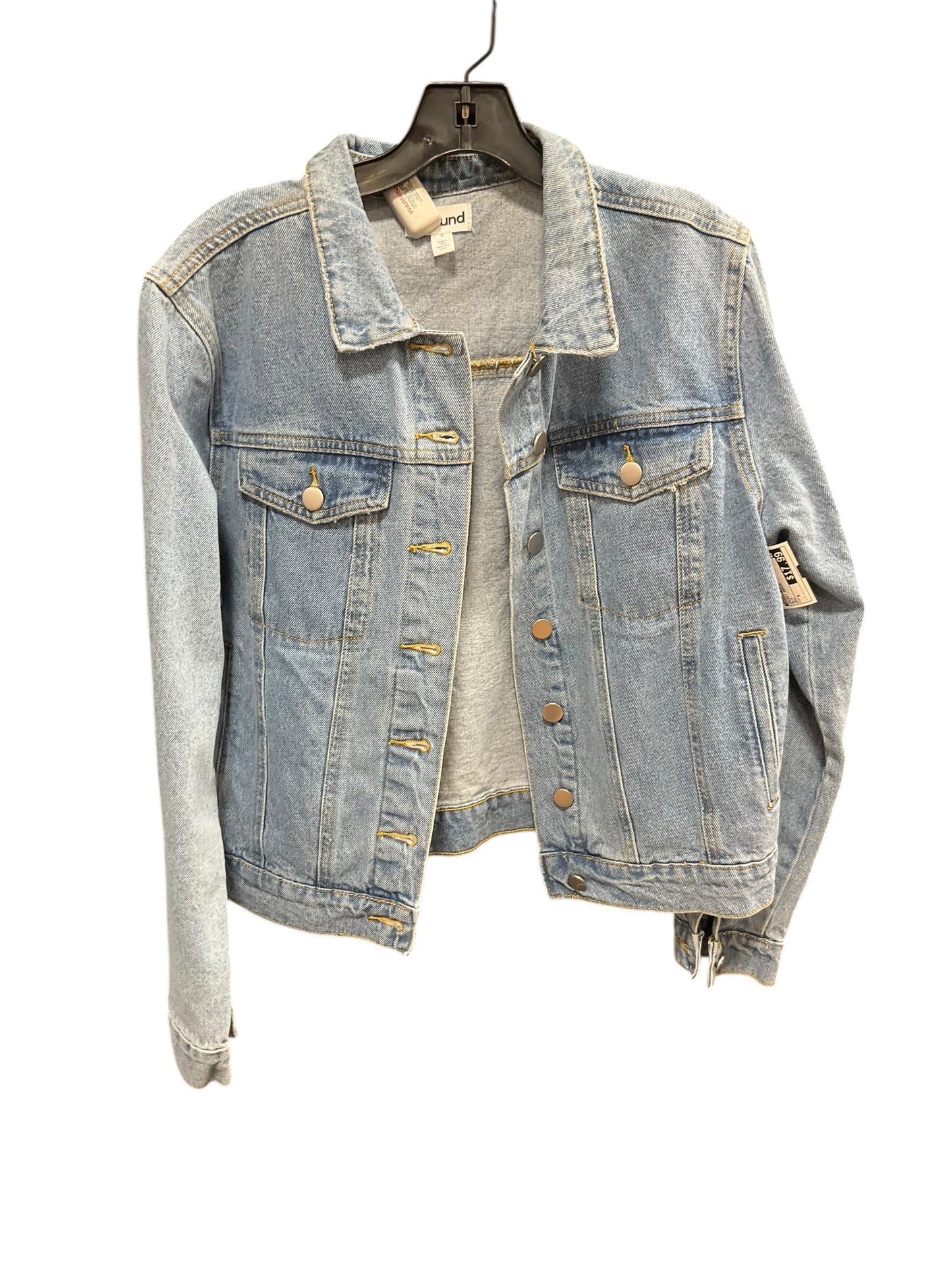 Jacket Denim By Abound In Blue, Size: S