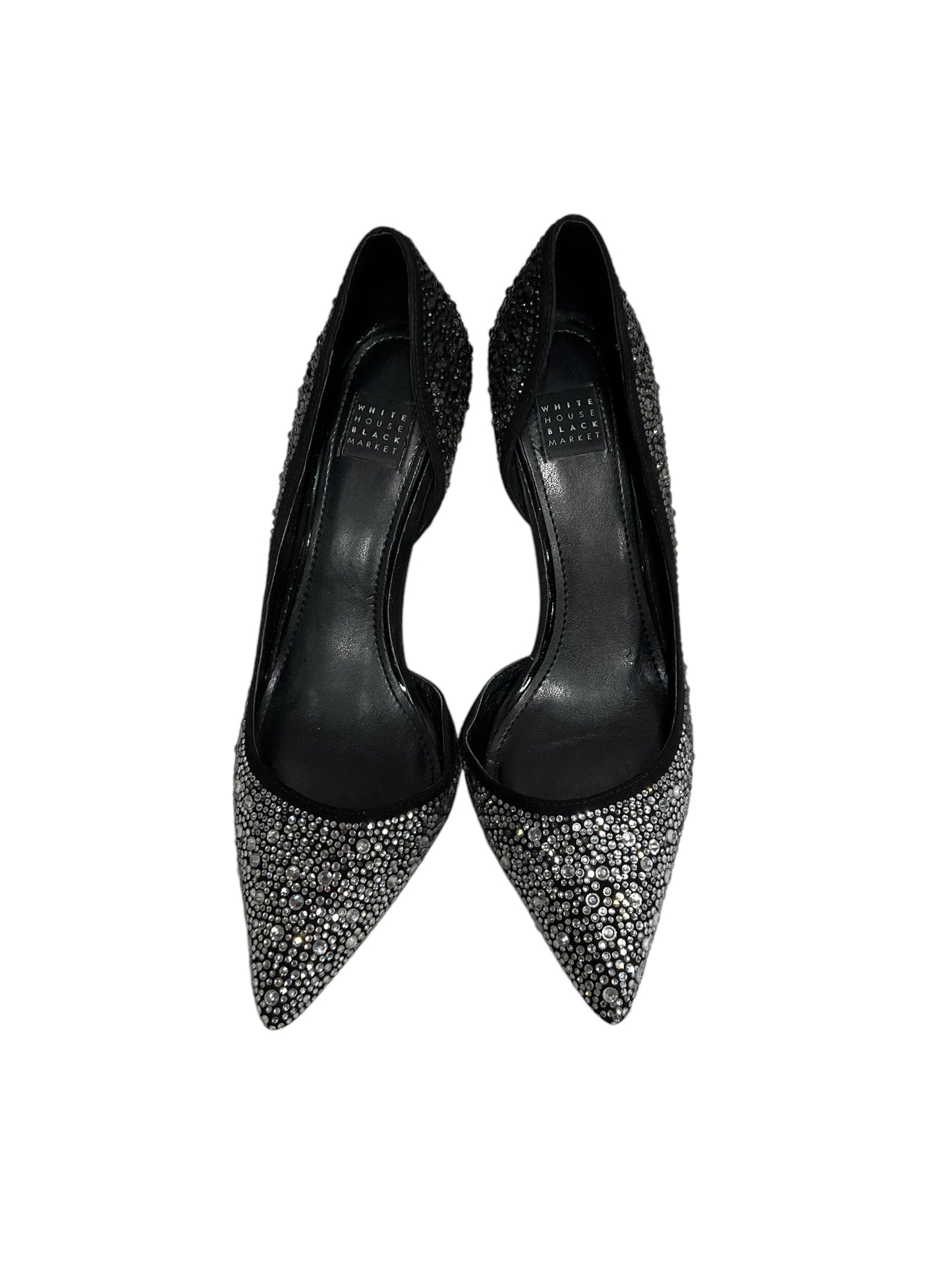 Shoes Heels Stiletto By White House Black Market In Black & Silver, Size: 6.5