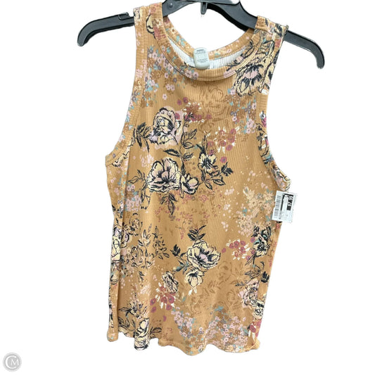 Tank Top By Maurices In Floral Print, Size: 1x