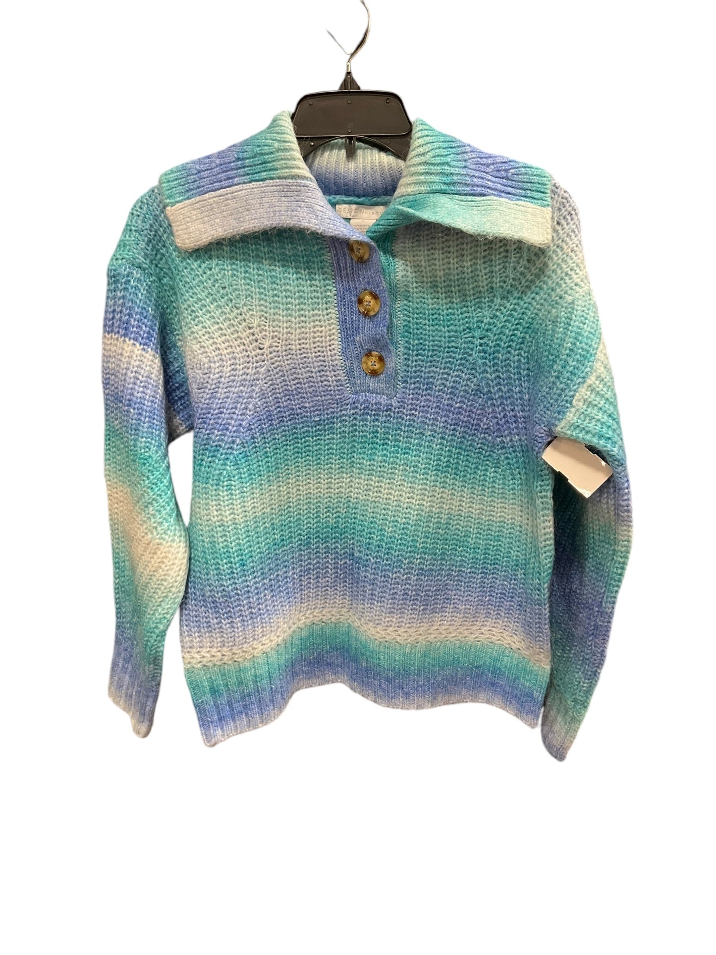 Sweater By Design History In Aqua, Size: S