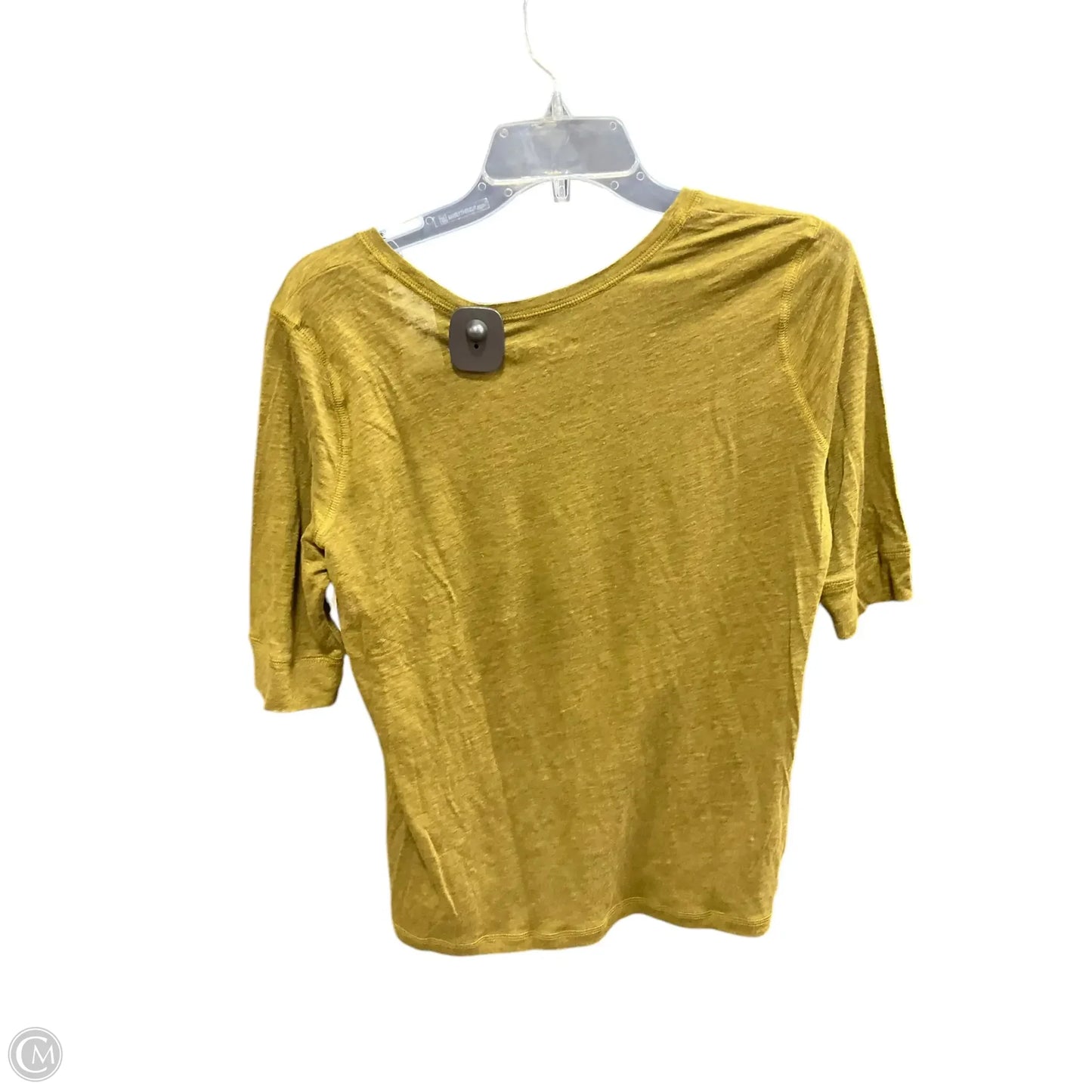 Top Short Sleeve By Loft In Green, Size: S