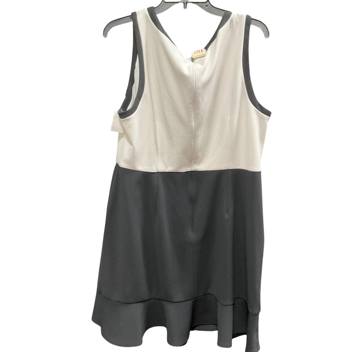 Dress Designer By Karl Lagerfeld In Black & White, Size: 16