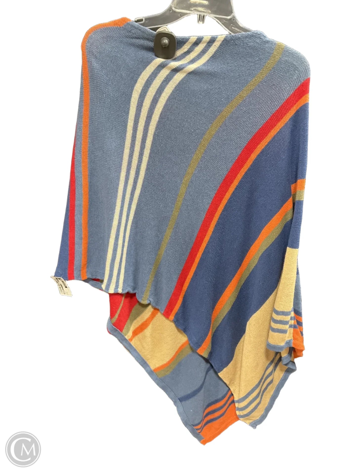 Poncho By Chaps In Multi-colored, Size: L