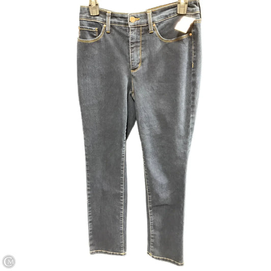 Jeans Straight By Charter Club In Blue, Size: 4