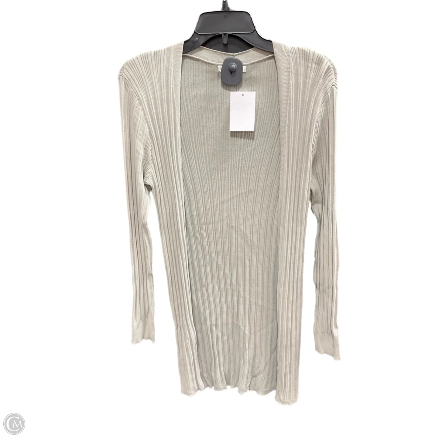 Sweater Cardigan By Clothes Mentor In Grey, Size: S