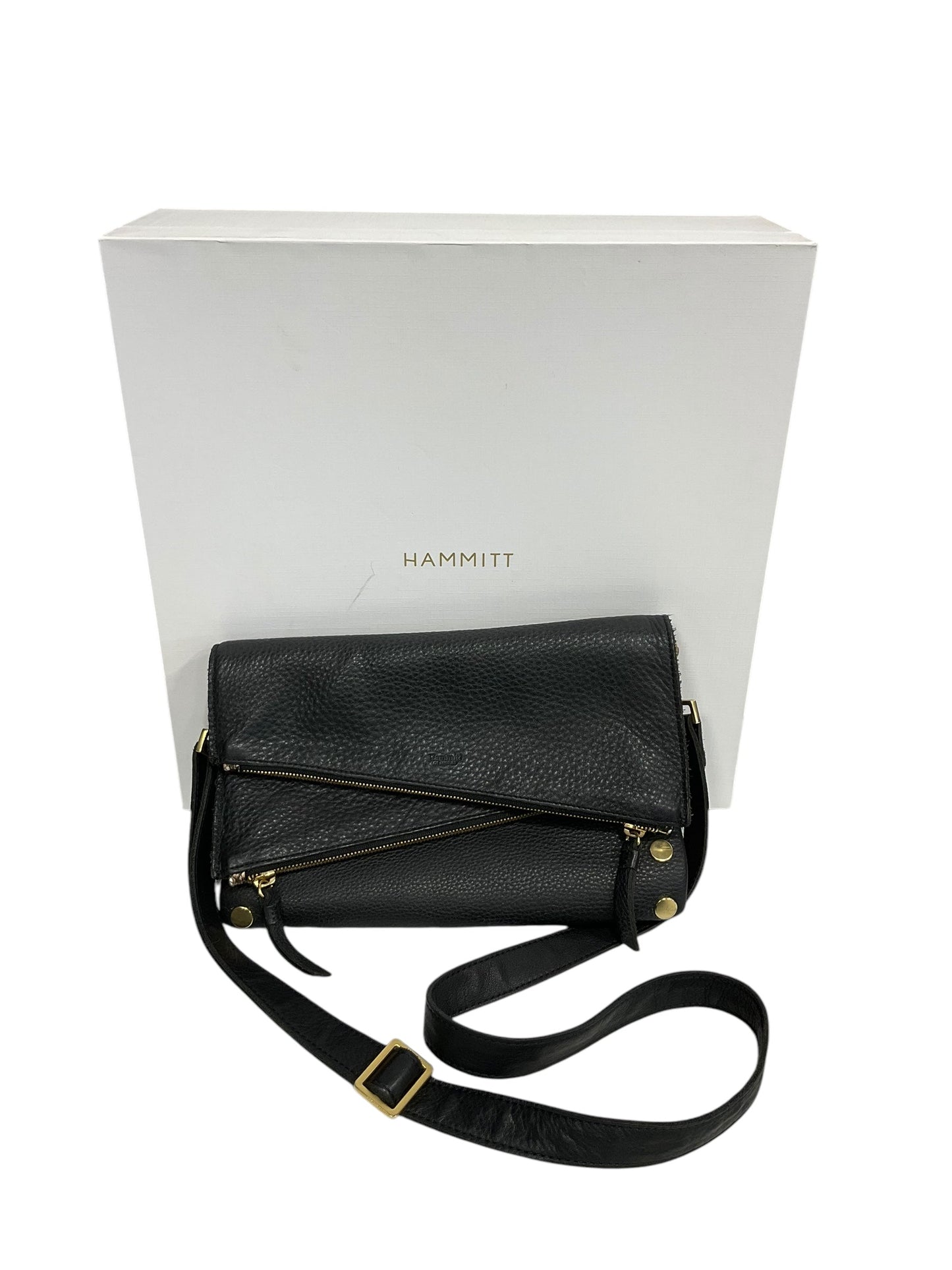 Handbag Leather By Hammitt, Size: Medium