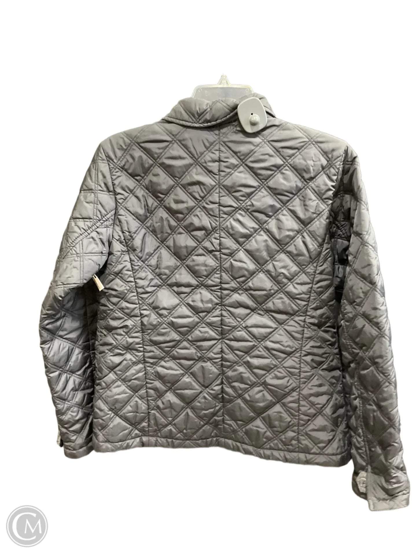 Jacket Puffer & Quilted By Lands End In Black, Size: S
