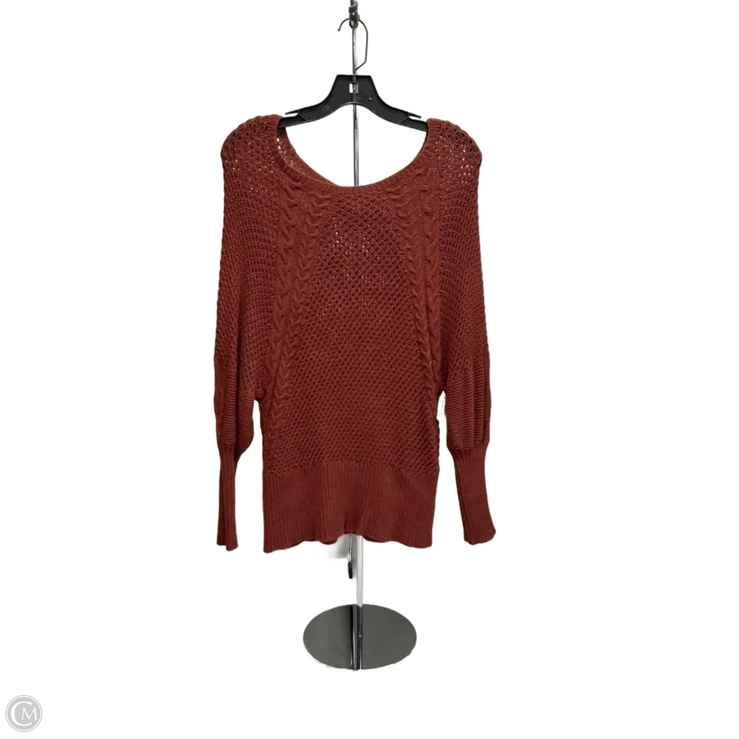 Sweater By Express In Orange, Size: S