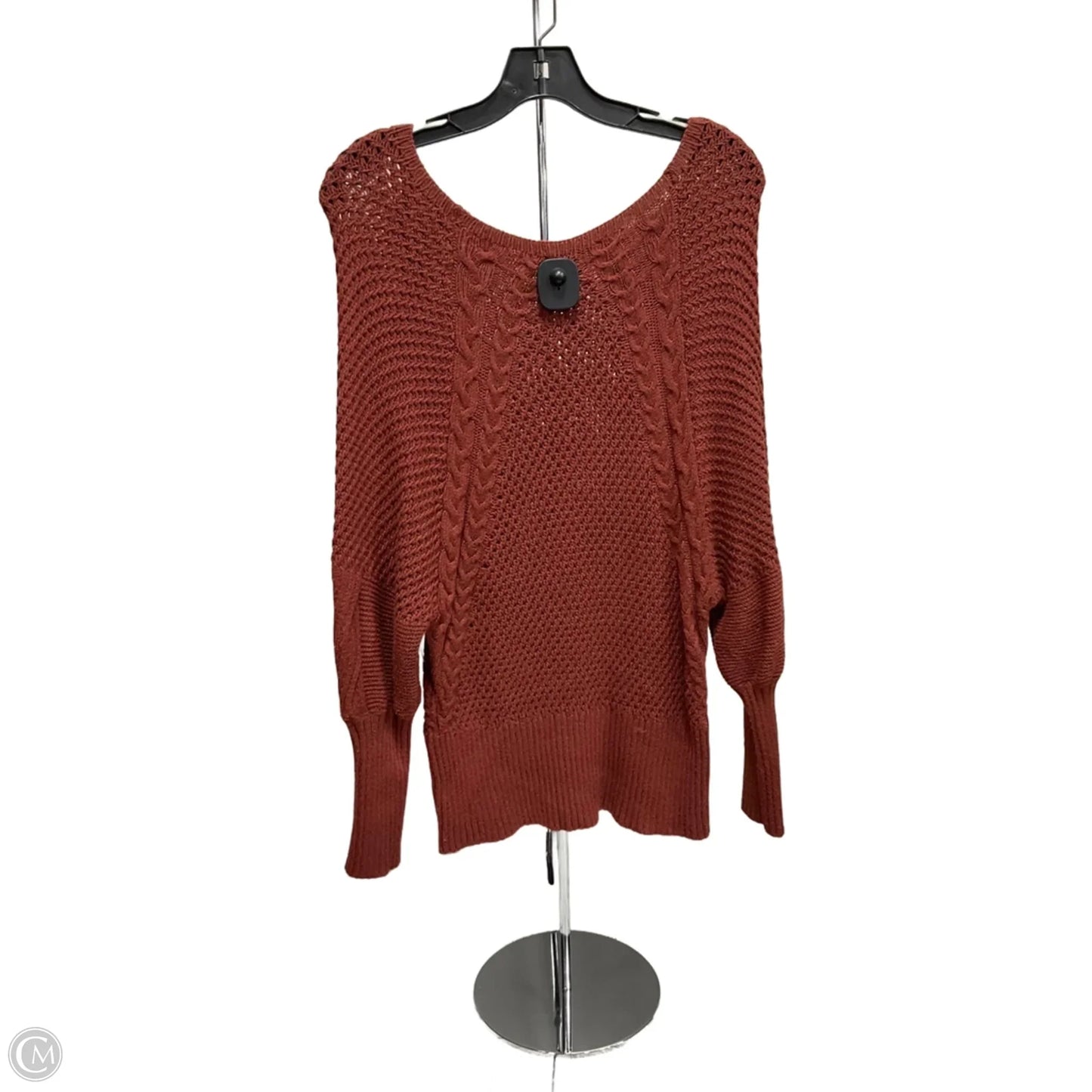 Sweater By Express In Orange, Size: S