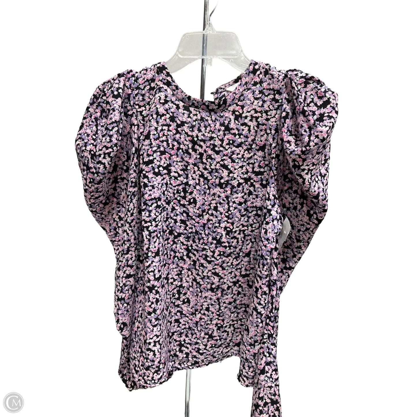 Top Long Sleeve By H&m In Pink & Purple, Size: S