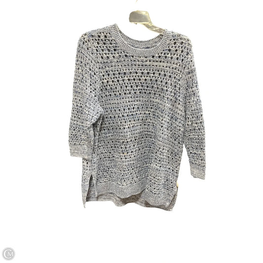 Sweater By Croft And Barrow In Blue, Size: 1x