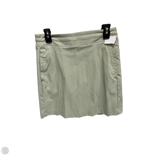 Athletic Skort By Columbia In Green, Size: S