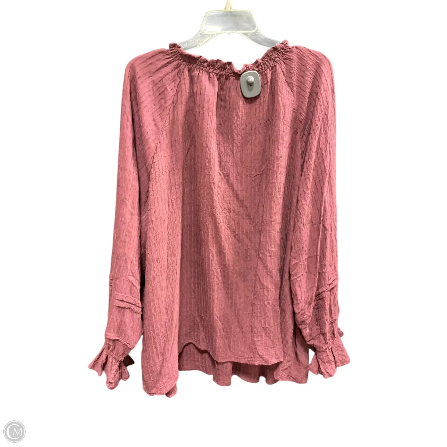 Top Long Sleeve By Torrid In Purple, Size: 3x