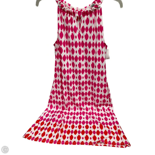 Dress Casual Midi By Jude Connally In Pink & Red, Size: L