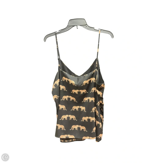 Top Cami By Ann Taylor In Black & Brown, Size: Xl