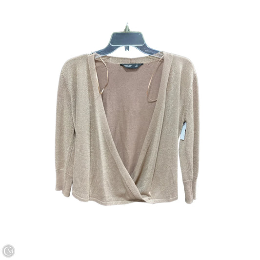 Sweater By Simply Vera In Gold, Size: Xs