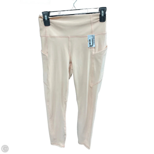 Athletic Leggings By Fabletics In Orange, Size: S