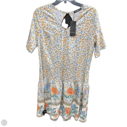 Dress Casual Midi By Sheilay In Floral Print, Size: M