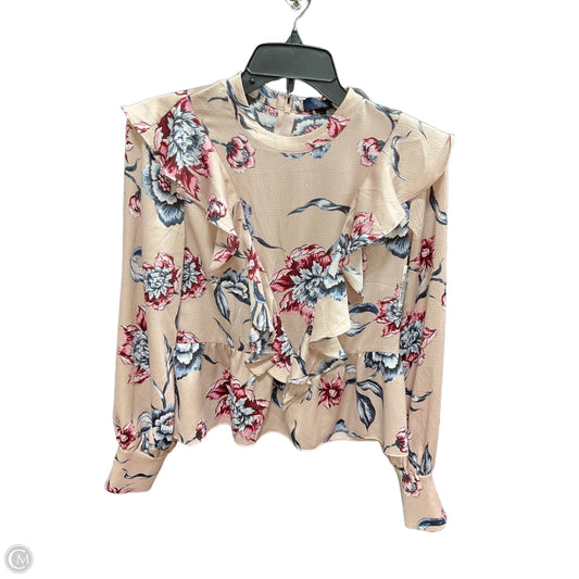 Top Long Sleeve By Rachel Zoe In Pink, Size: 4