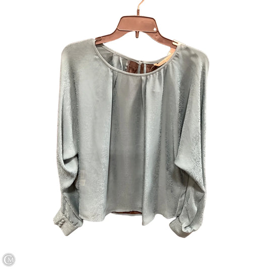 Top Long Sleeve By Rachel Zoe In Teal, Size: M