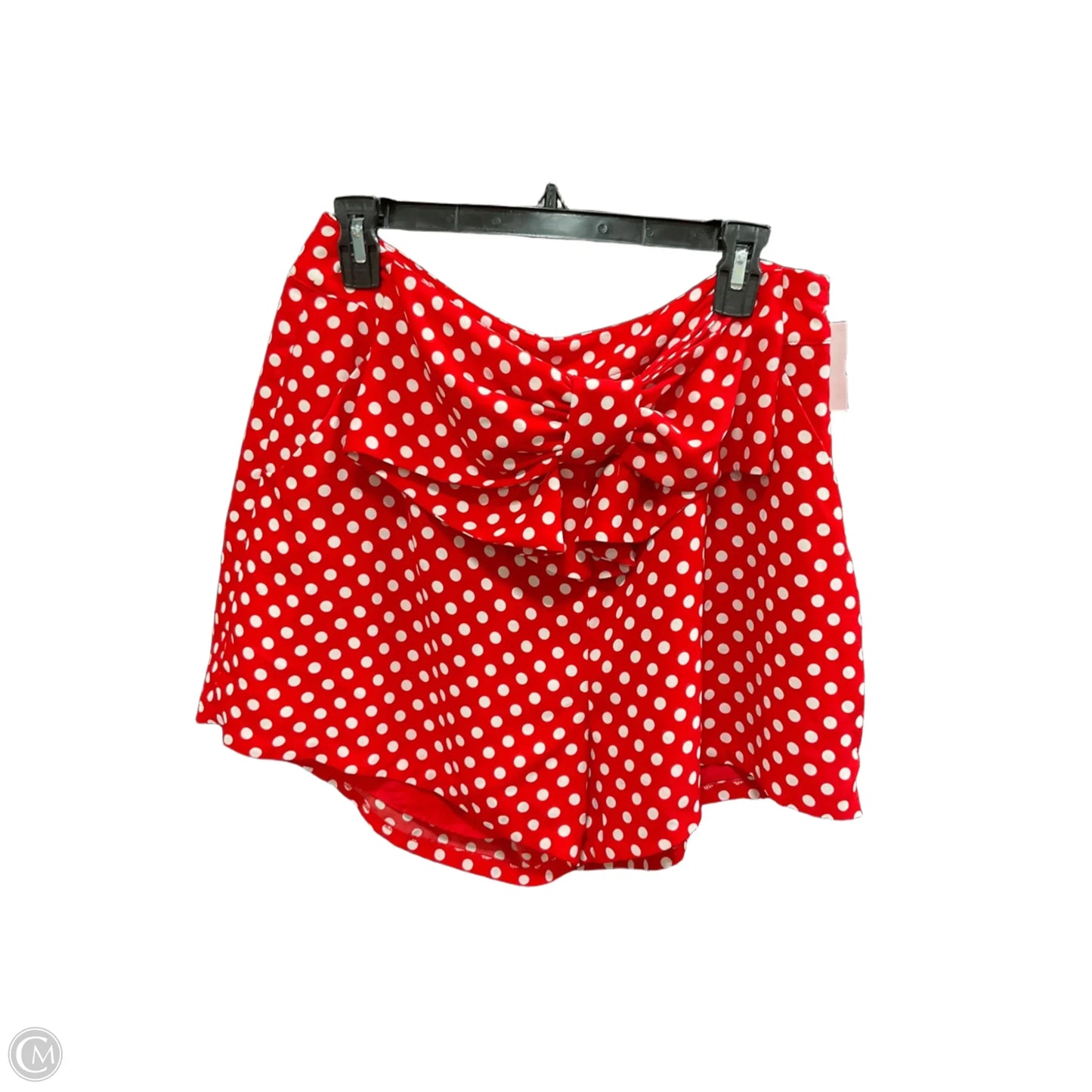 Shorts By Clothes Mentor In Red & White, Size: L