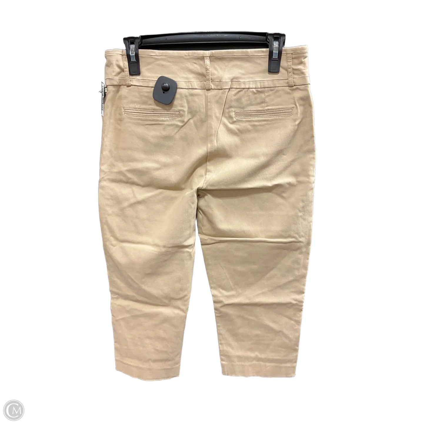 Capris By Zac And Rachel In Beige, Size: 8