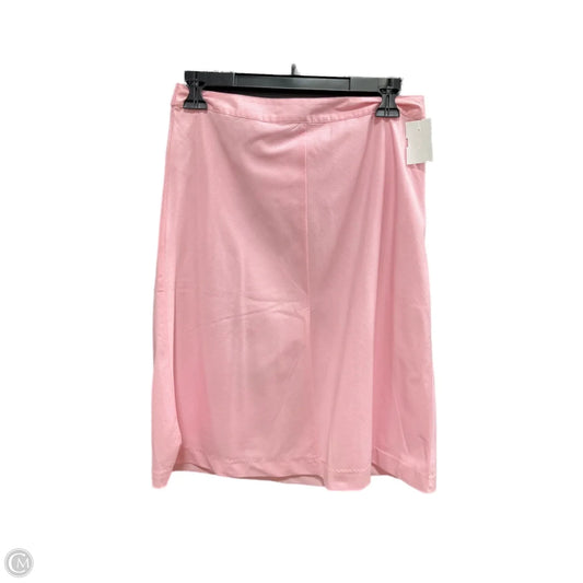 Skirt Midi By Tommy Hilfiger In Pink & White, Size: 0