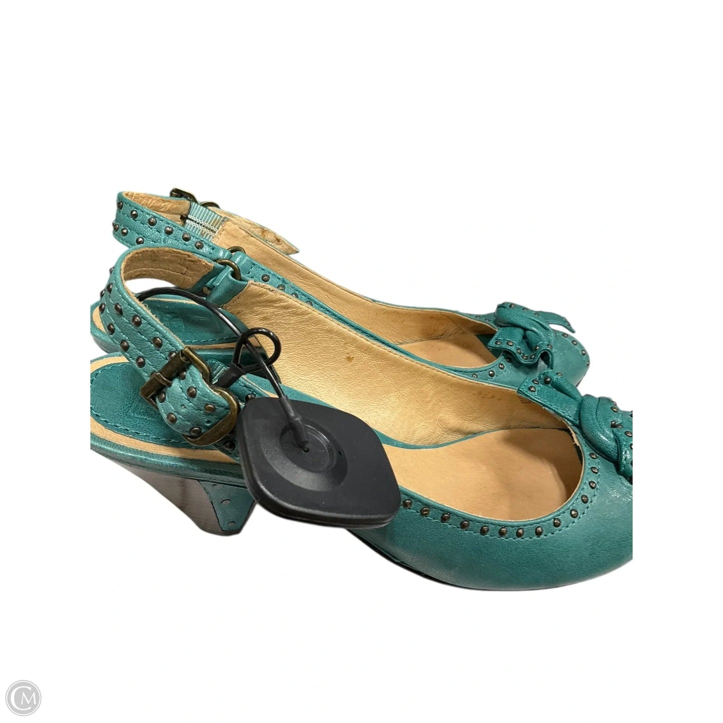 Shoes Designer By Frye In Green, Size: 8