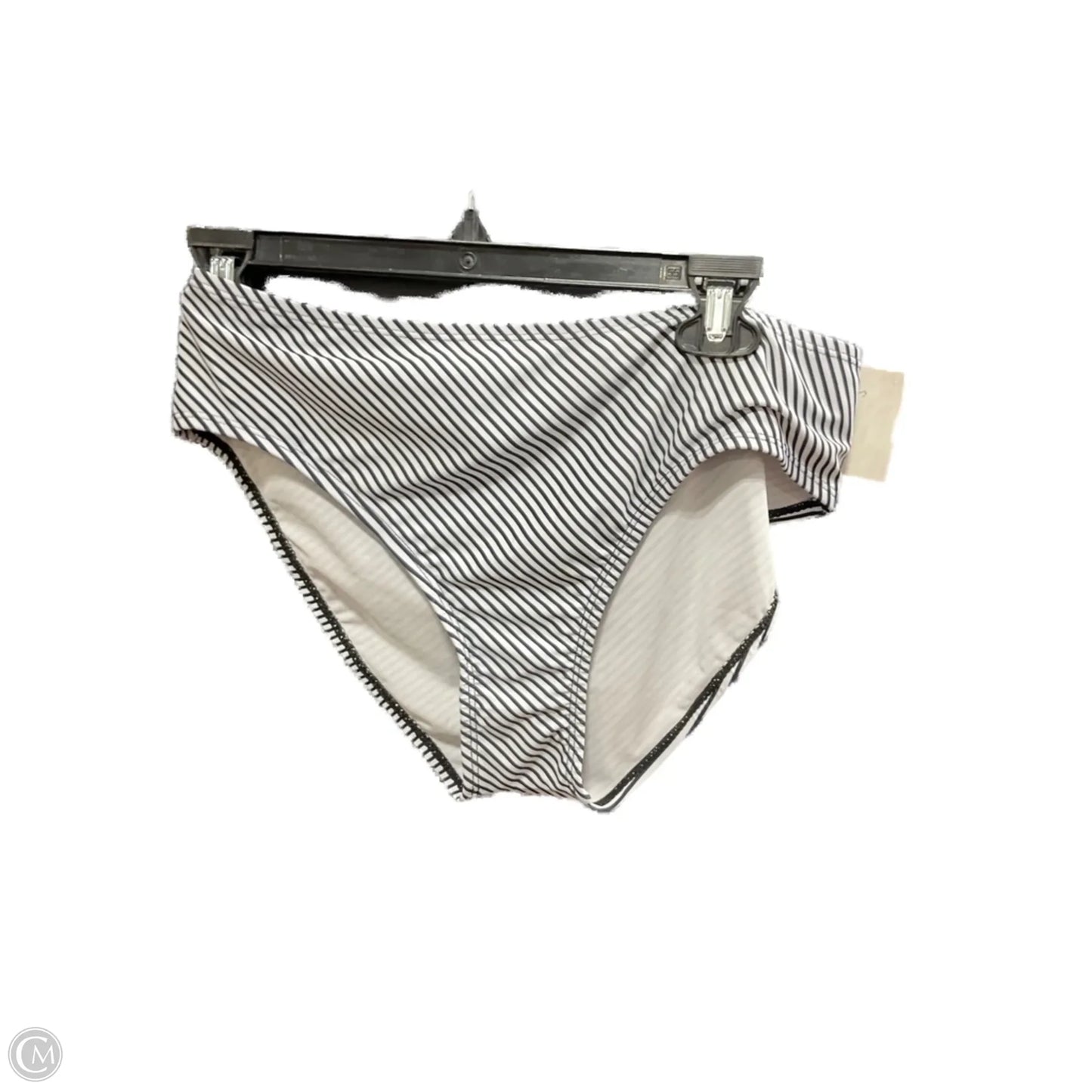 Swimsuit Bottom By Clothes Mentor In Striped Pattern, Size: L