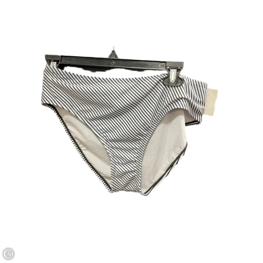 Swimsuit Bottom By Clothes Mentor In Striped Pattern, Size: L