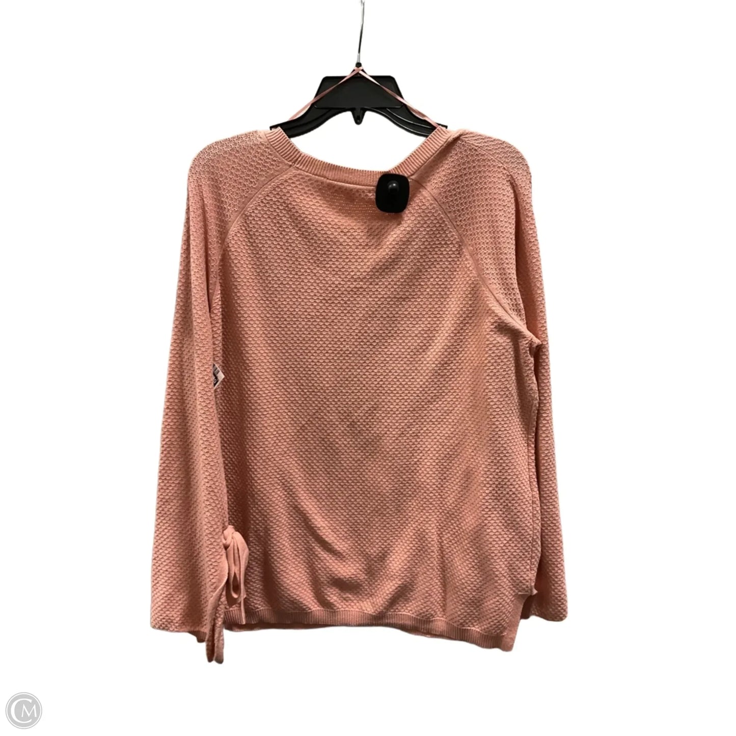 Top Long Sleeve By Vince Camuto In Peach, Size: M