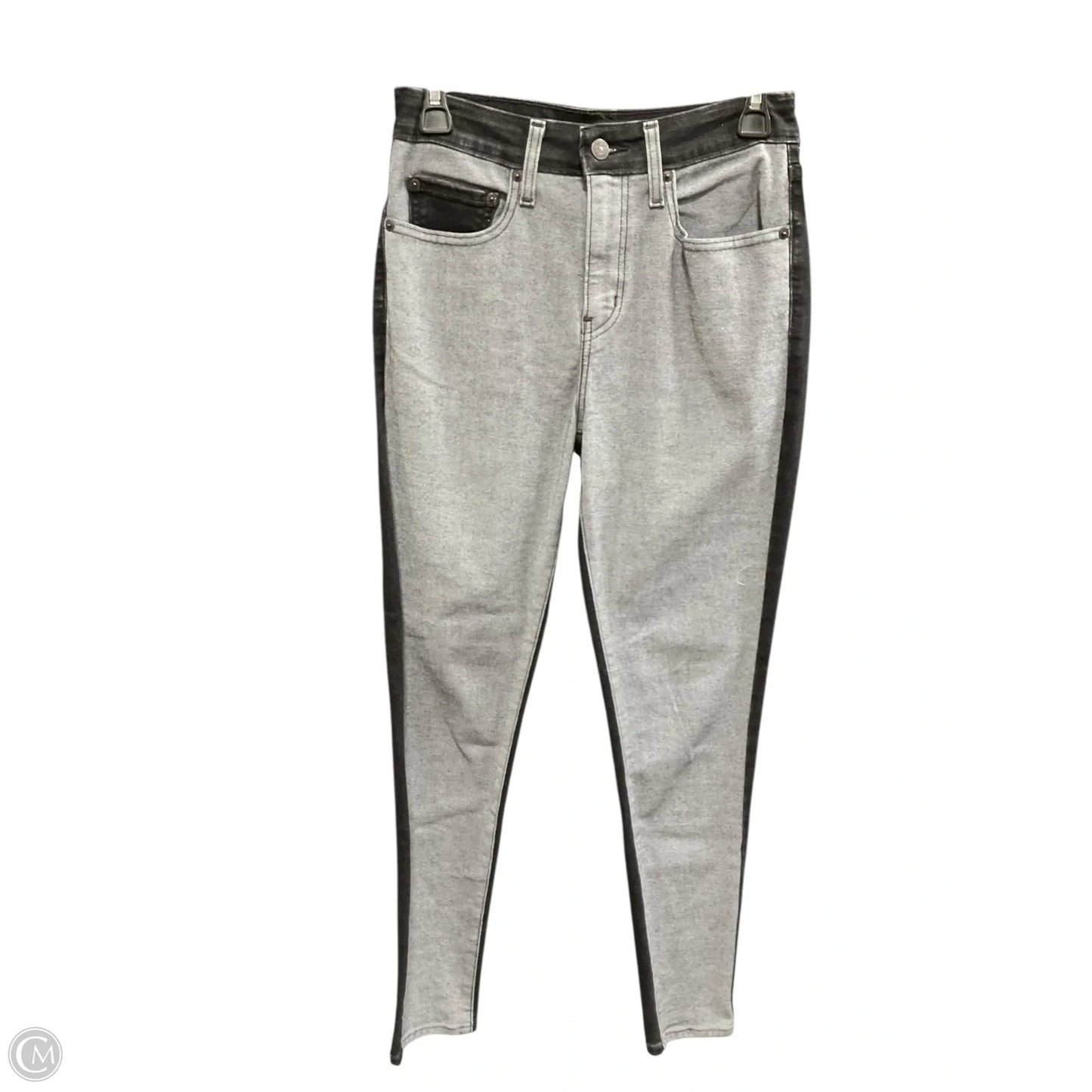 Jeans Skinny By Levis In Black, Size: 6