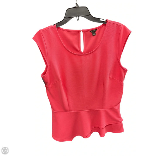Top Sleeveless By Ann Taylor In Coral, Size: M