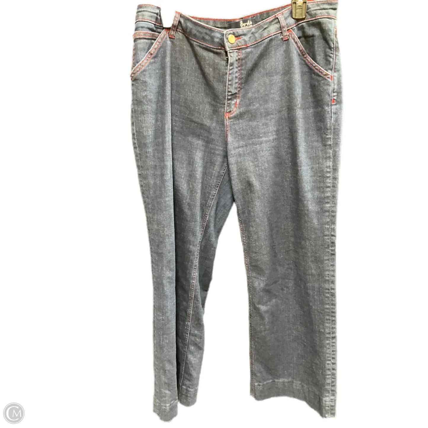 Jeans Wide Leg By Boden In Blue, Size: 16