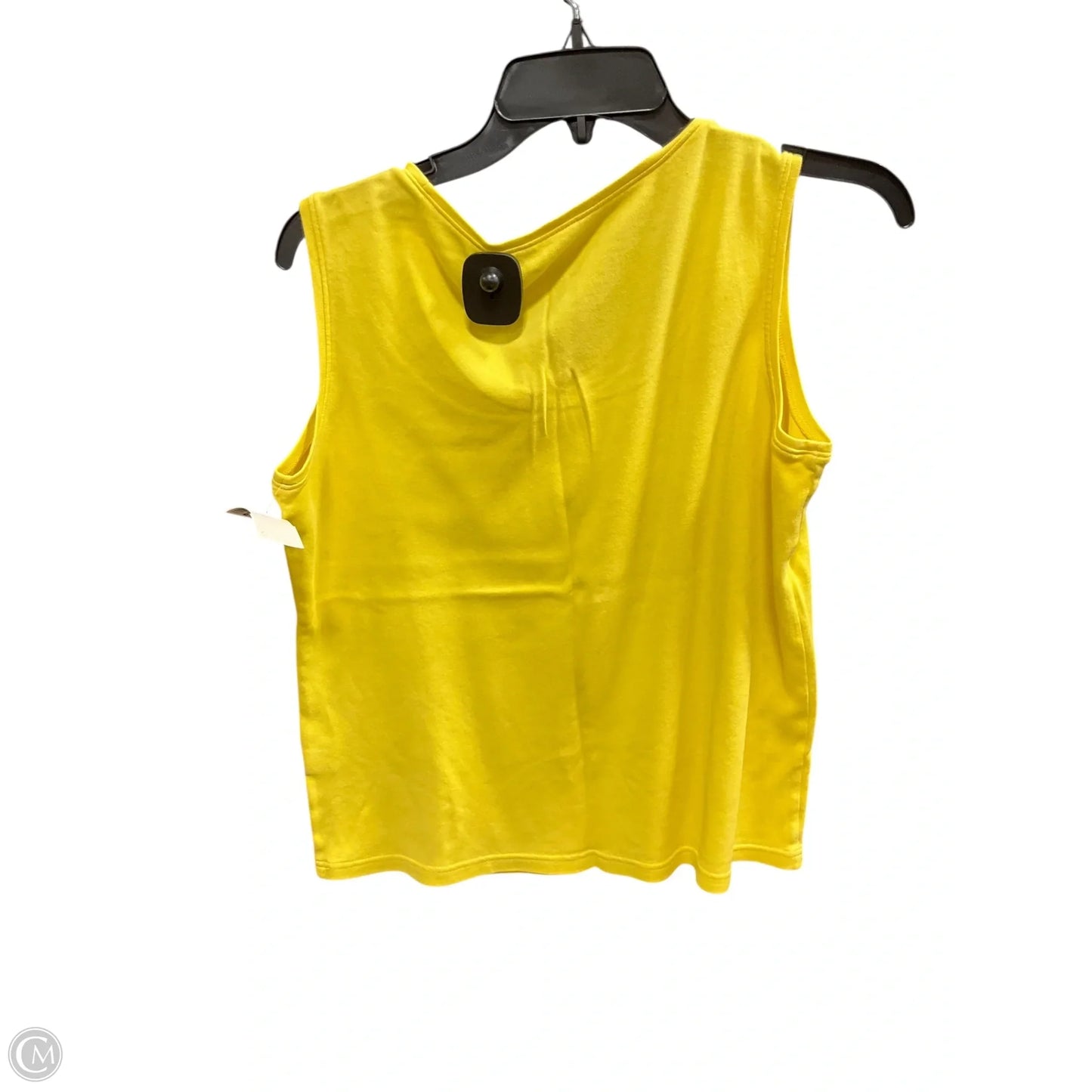 Tank Top By Christopher And Banks In Yellow, Size: L