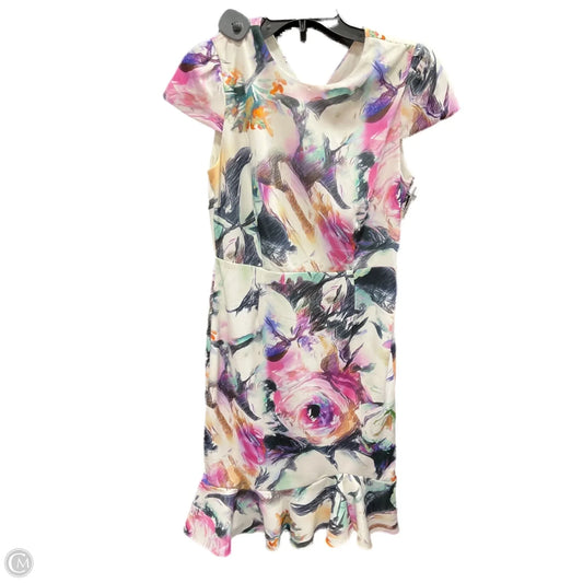 Dress Casual Midi By Betsey Johnson In Multi-colored, Size: 10