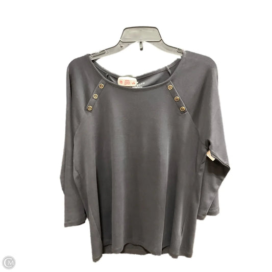 Top Long Sleeve By Talbots In Black, Size: Xl