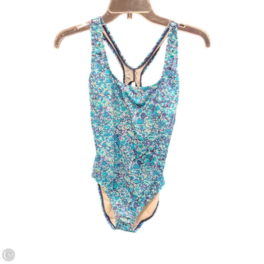 Swimsuit By Clothes Mentor In Blue & Purple, Size: 8