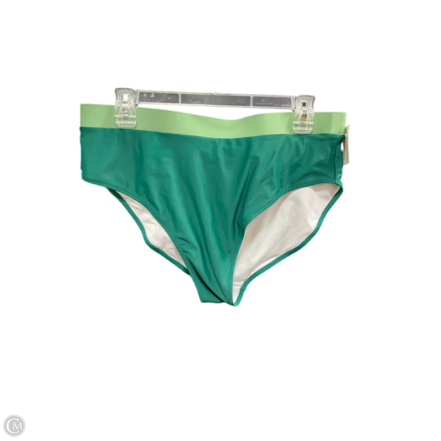 Swimsuit Bottom By Clothes Mentor In Green, Size: Xl