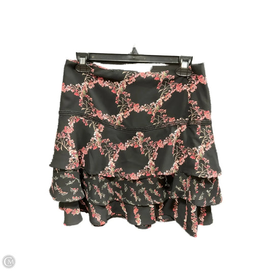 Skirt Midi By White House Black Market In Black & Pink, Size: 0