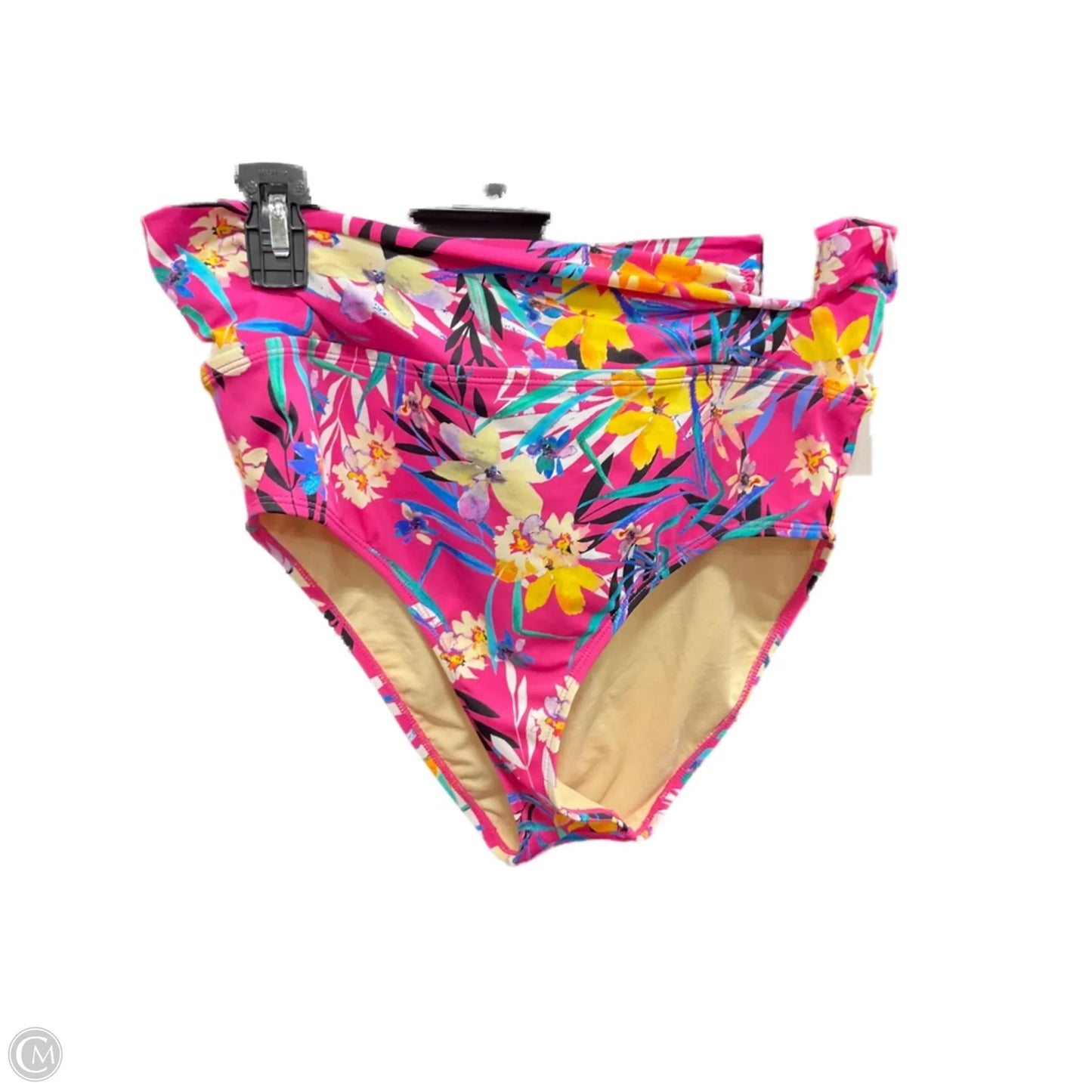 Swimsuit 2pc By Clothes Mentor In Pink, Size: L