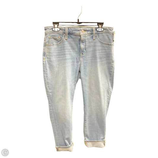 Jeans Cropped By Chicos In Blue, Size: 10