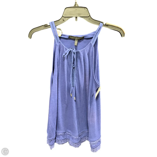 Top Sleeveless By White House Black Market In Blue, Size: M