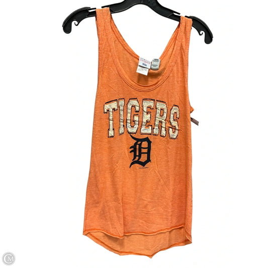 Athletic Tank Top By Clothes Mentor In Orange, Size: L