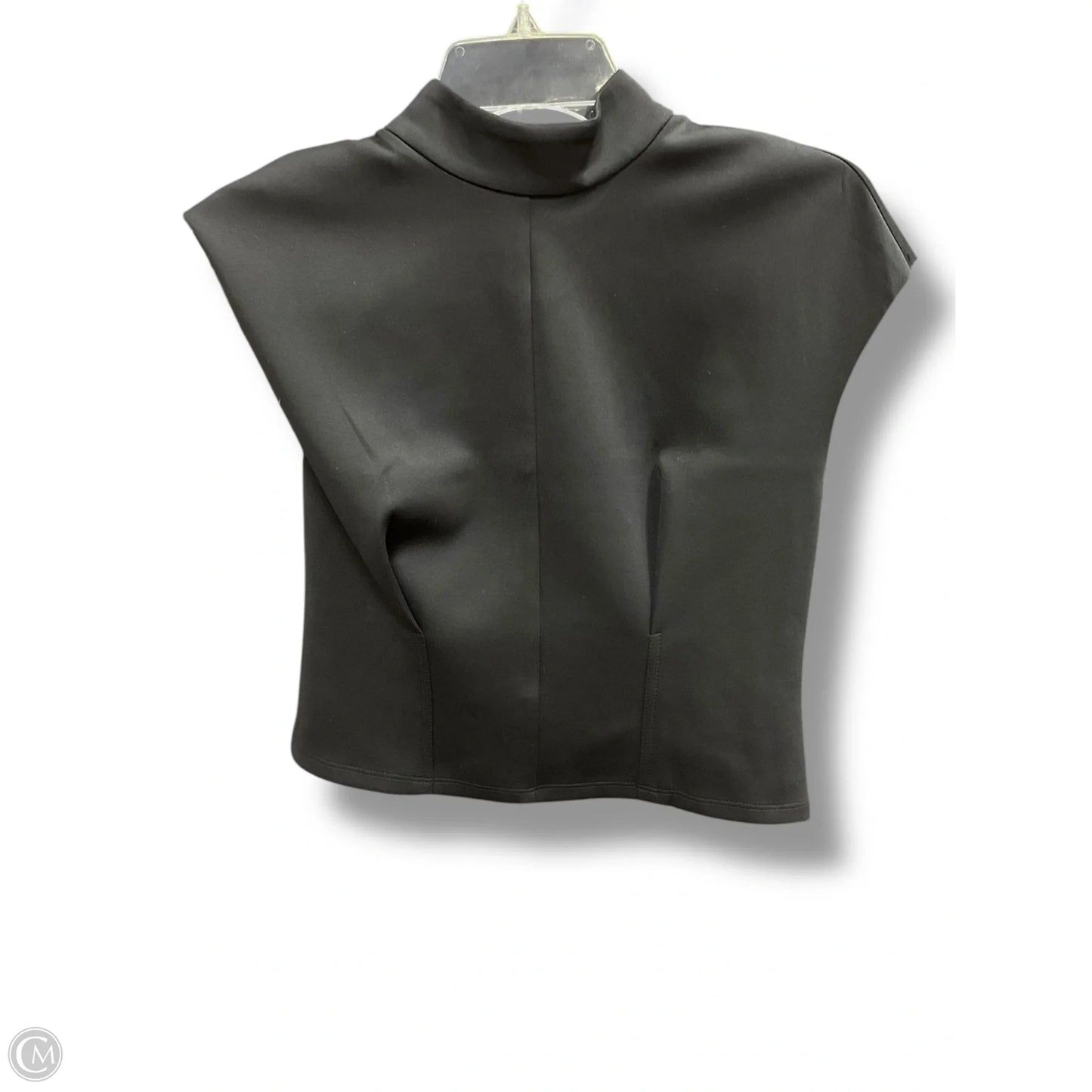 Top Short Sleeve By Express In Black, Size: Xs