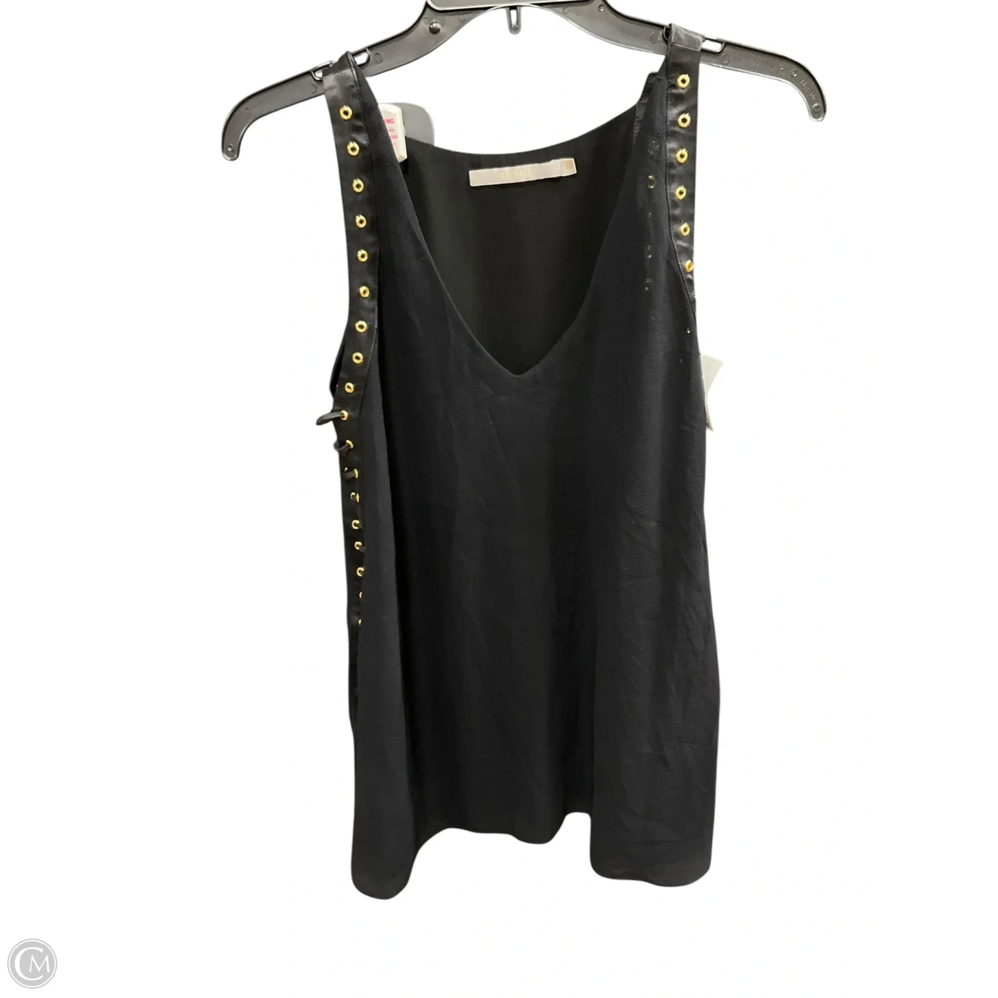 Top Sleeveless By Clothes Mentor In Black, Size: 8